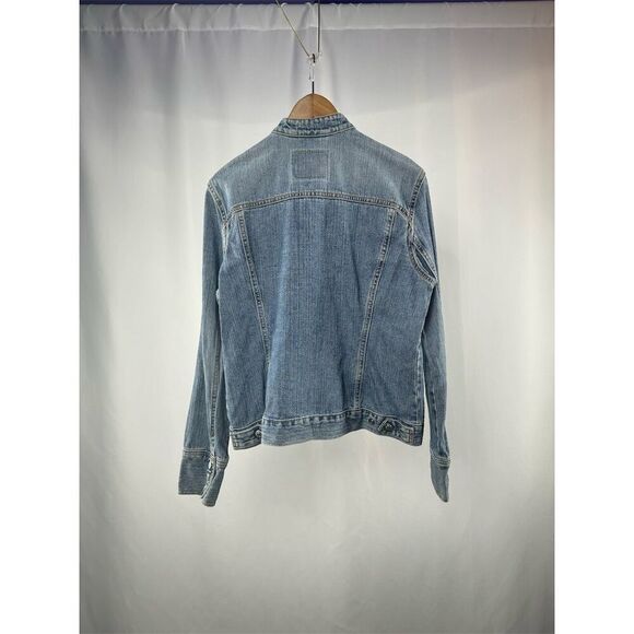 Vintage Levi's Cotton Button Up Denim Jean Jacket in Blue Size Medium - Picture 3 of 5